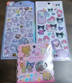 クロミ　マイメロディ　サンリオキャラクターズ　シール３点