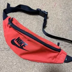 【NIKE ナイキ_ヘリテージヒップパック】ウエストポーチ/赤/ユニセックス