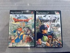 大特価ドラゴンクエストVIIIとVセット　VIII公式ガイドブック上巻付き