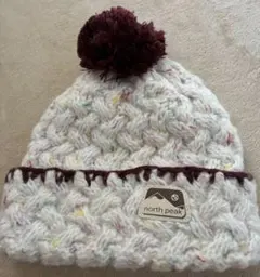 NORTH PEAK／ケーブルニット帽キッズ