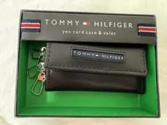 トミーヒルフィガー レザー 6連 キーケース メンズ　31TL17X017