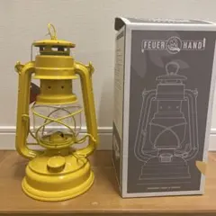 【新品未使用】正規品FEUERHAND　フュアーハンド オイルランタン　イエローのサムネイル