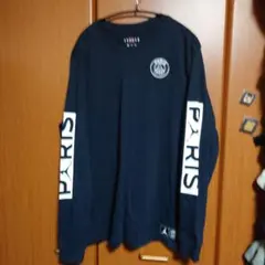 ジョーダン×パリサンジェルマン Jordan ブラック 長袖カットソー