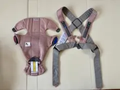 BabyBjörn MINI ベビーキャリアミニ　ピンク メッシュ　箱・説明書付