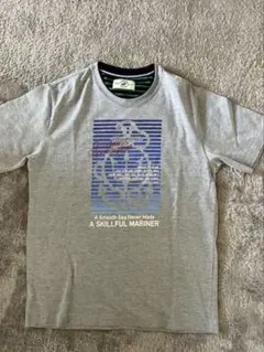 メンズ　POLO CLUB 半袖　Tシャツ　マリン　Lのサムネイル
