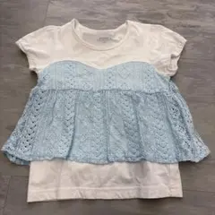 西松屋　半袖Tシャツ　女の子　サイズ120のサムネイル