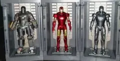 アイアンマン　フィギュア3体セット LEDケース