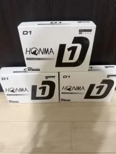 新品未使用　HONMA D1 ゴルフボール 3ダースセットのサムネイル