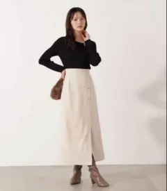 PROPORTION BODY DRESSING スエード スカート