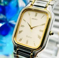 SEIKO セイコードルチェ　メンズ　腕時計　クォーツ　コンビカラー　スクエアのサムネイル
