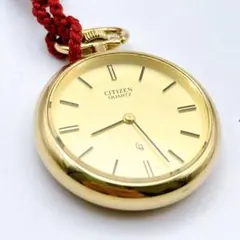 【ジャンク】CITIZEN QUARTZ シチズン クォーツ 懐中時計 不動品