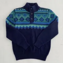 Gap　ダイヤモンド柄　ニットセーター　L　140