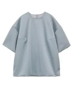 CLANE／PADDED SATIN TOPS（パデットサテントップス）