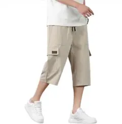 ハーフパンツ メンズ 七分丈 ショートパンツ ゆったり