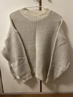 Samansa Mos2 blue ニット