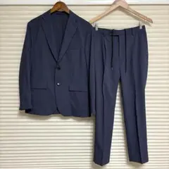 BEAUTY & YOUTH UA ポプリン素材セットアップ 紺色 Mサイズ