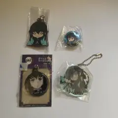 鬼滅の刃　時透無一郎　アクリルキーホルダーほか4個セット