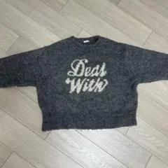 グレー セーター