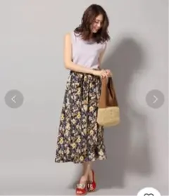 Andemiu♡ニット花柄ラップワンピース♡