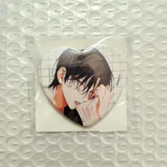 春の嵐とモンスター ハート形キャラバッジコレクション　天峰栢F