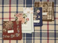 未使用！RALPH LAUREN ラルフローレン ハンカチ 4枚セット②