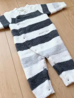 ⭐︎ジェラートピケ　ストライプロンパース 70-80㎝⭐︎