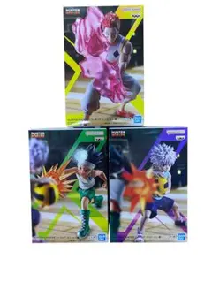 ハンターハンター　ゴン　キルア　ヒソカ　フィギュア　3点セット