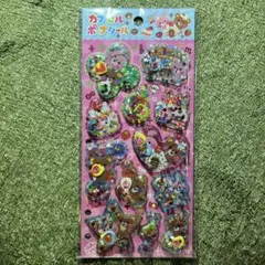 国内正規品　カプセルポップシール　シャカシャカシール　アニマル　平成レトロ