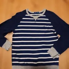 週末値下げPolo Ralph Lauren ボーダー長袖カットソー M