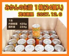 みかん Canned　Orange 缶詰 1箱 24缶入りのサムネイル