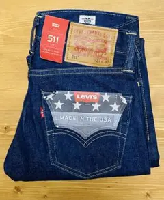 LEVI’Sリーバイス 511ホワイトオークmade in usa セルビッジ
