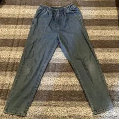 ウエストゴム ストレートレッグデニム Mサイズ