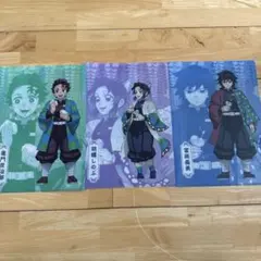鬼滅の刃 ファミマコラボ クリアファイル 3枚セット