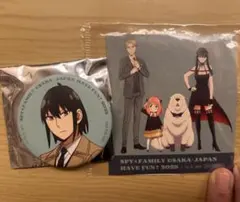 大阪万博　非売品　 SPY×FAMILY 缶バッジ・ステッカー