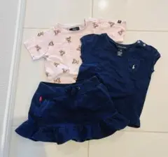定価4万円程度ラルフローレン Ralph Lauren 3点セット90サイズ