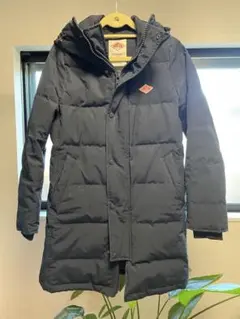 DANTON ダントン ネイビー 最終値下げ！ダウンジャケット34 フード付き