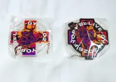 B'z FYOP＋ 会場限定ガチャガチャ ロゴアクリルスタンド 2種セット