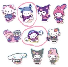 サンリオ　アクリルブローチvol.2 ポチャッコ　シナモロール