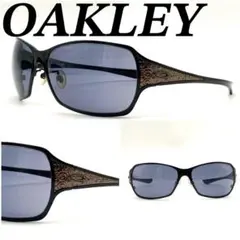 オークリー サングラス アイウェア ブラック ブルー ブラス 美品 71015