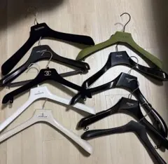 ハイブランド衣類ハンガー13点セット