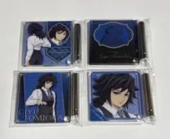 鬼滅の刃　モクテルバー　冨岡義勇　ミニアクリルパネル　第1弾　4点セット