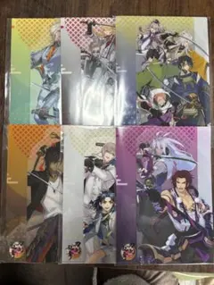 セブンイレブン刀剣乱舞A5クリアファイル全6種セット