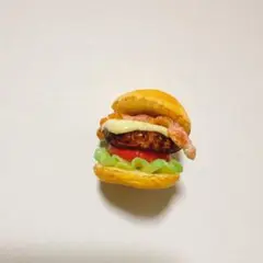 ハンバーガー　チーズバーガー　BLTバーガー　ミニチュア　ハンドメイド