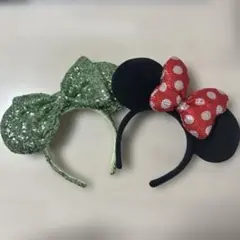 ディズニー カチューシャセット ミニー