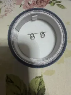 プラチナダイヤ片耳用ピアス（pt900 D0.23ct） - メルカリ