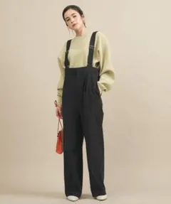 BEAUTY&YOUTH UNITED ARROWS ハイウエストサロペット