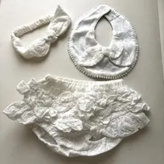 mocmof 3点セット（スタイ・ヘアバンド・ショートパンツセット）