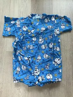 ドラえもん 甚平 80 ロンパース 美品