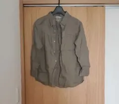 AZUL BY MOUSSY 【新品】カーキ 長袖シャツ コットン混紡