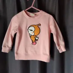 「美品」ドキンちゃんピンクトレーナー９０cm